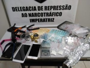 Drogas e material para embalagem