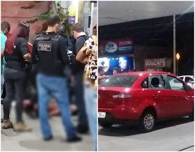 No dia do crime equipes da Polícia Civil foram ao local do crime
