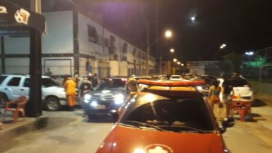 Polícia Civil durante operação