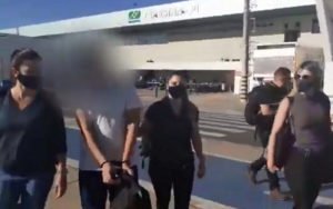 Suspeito preso