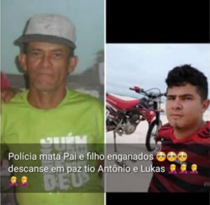 Antônio e Lukas eram suspeitos de realizar assaltos na região