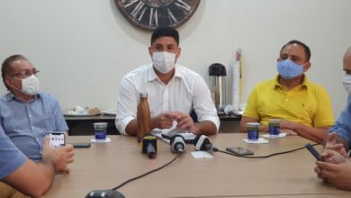Coletiva de imprensa na sede do PSDB de São Luís