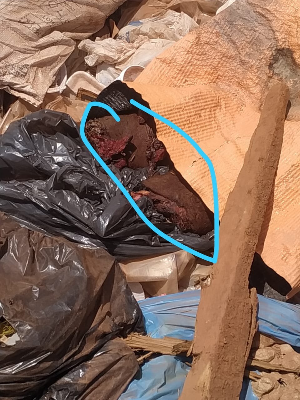 Corpo encontrado no lixão na Estrada do Cajueiro