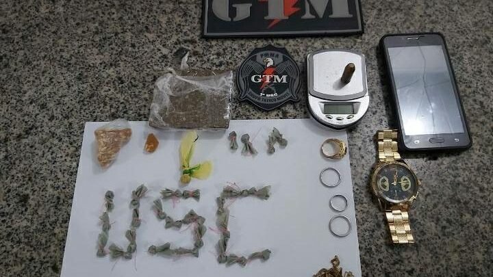 Entorpecente foram localizados na residência da ex-companheira