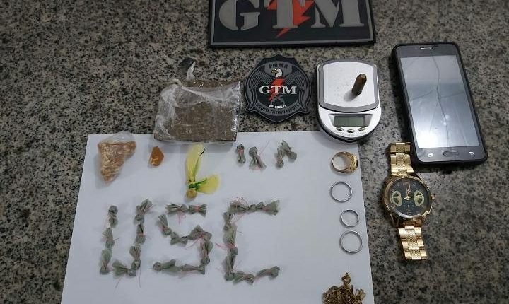 Entorpecente foram localizados na residência da ex-companheira