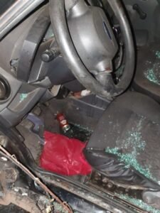Homem ficou conduzia um veículo Ford Ka
