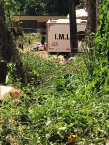 IML realizou a remoção do corpo