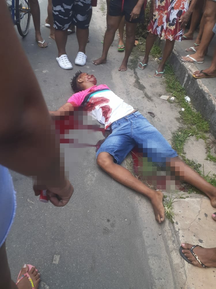 Jovem foi executado a tiros no Bairro de Fátima