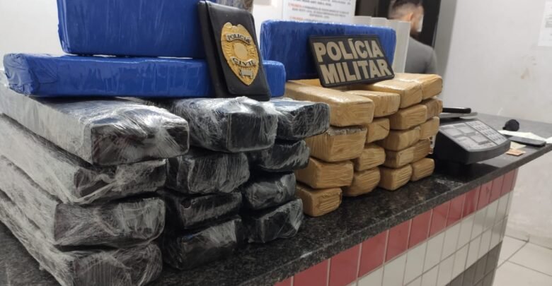 Mais de 15 kg de droga apreendia em Açailândia