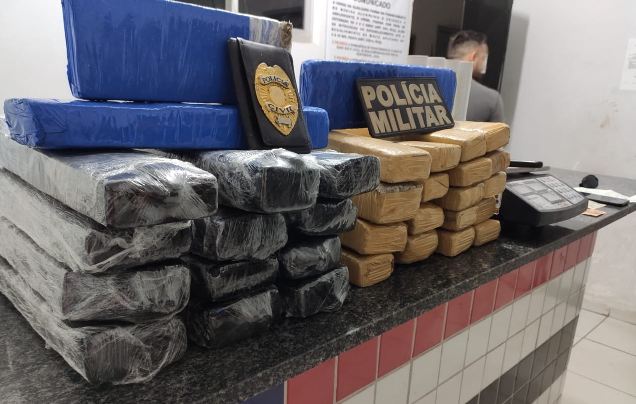 Mais de 15 kg de droga apreendia em Açailândia