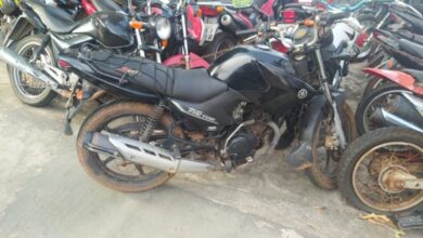 Motocicleta roubada, recuperada pelo PM