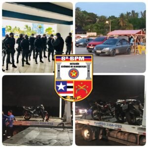 Operação contou com apoio de vários órgãos