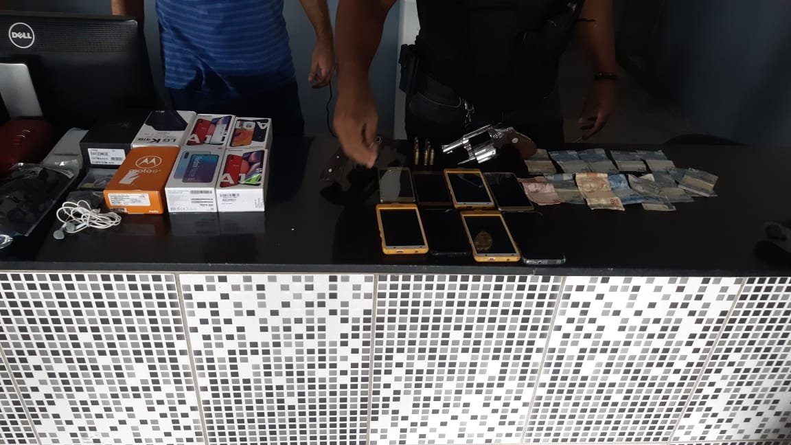 Produtos roubados