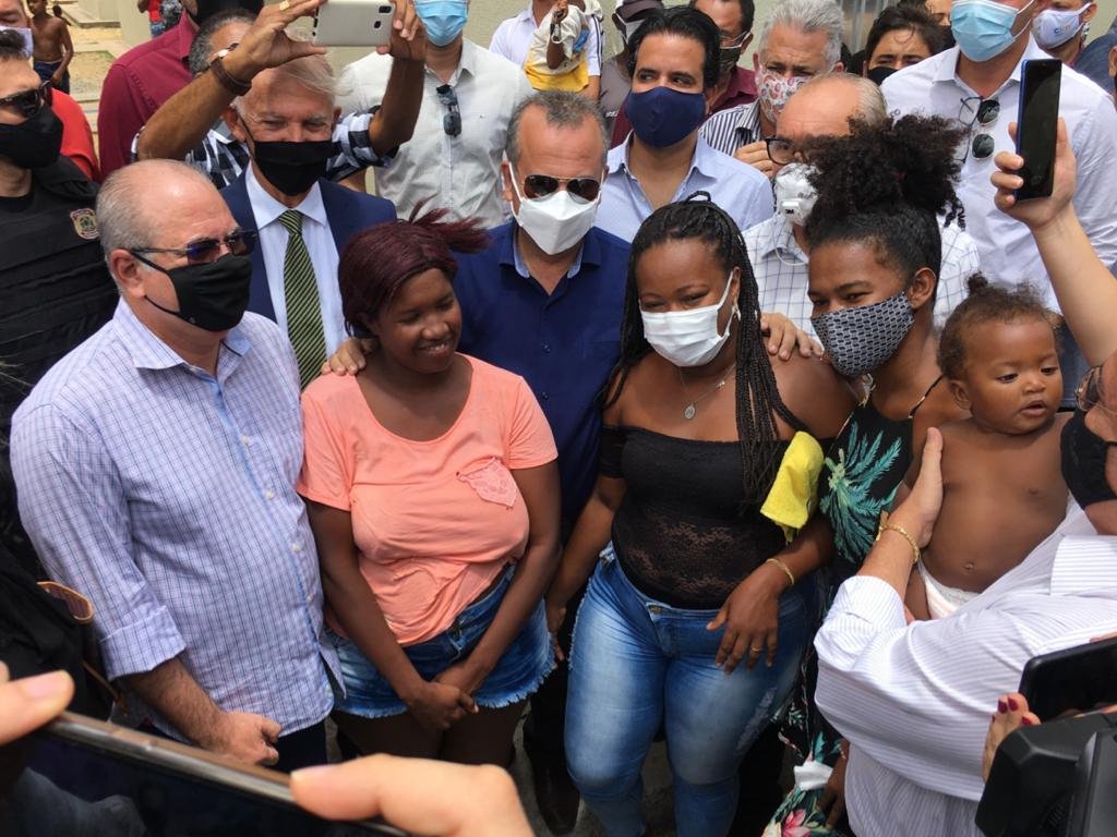 Rogério Marinho conversou com moradores