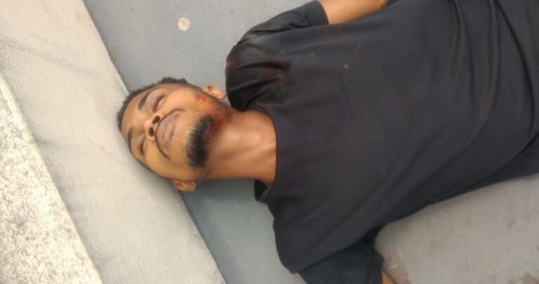 Suspeito foi baleado por um policial militar