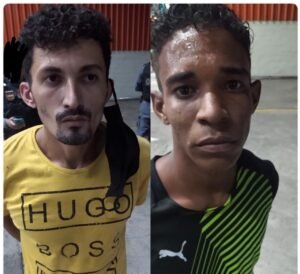 Suspeitos presos