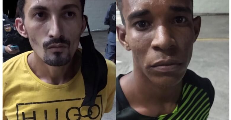 Suspeitos presos