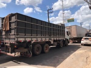 Caminhão apreendido