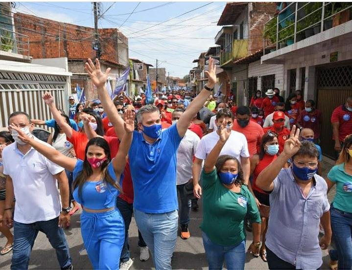 Neto Evangelista em caminhada no São Francisco