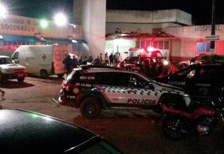 Sargento foi encaminhado ao Socorrão II ( Foto divulgação)