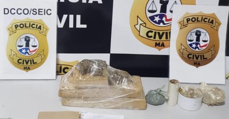 3kg de maconha apreendidos