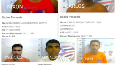 Apenados que fugiram da APAC de Paço do Lumiar