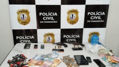 Drogas, armas e dinheiro