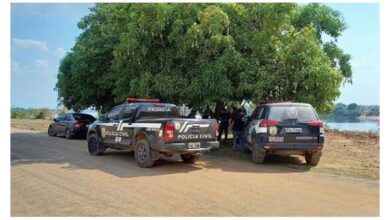 Equipes da Polícia Civil no local
