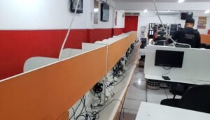 Estabelecimento clandestino de jogo de azar (divulgação PCMA)