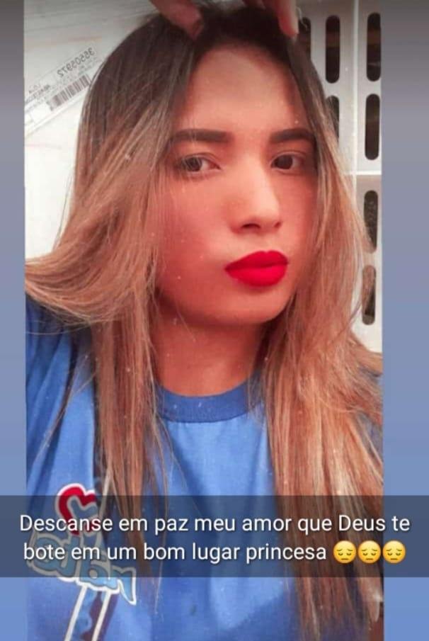 Funcionária, Elane de Oliveira, de 19 anos