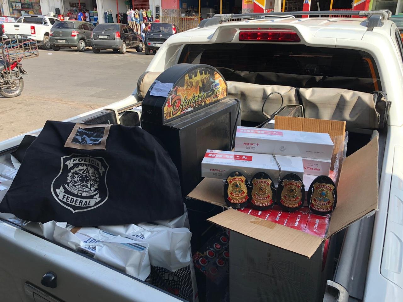 Operação da PF 'Manduca', apreende cigarros contrabandeados