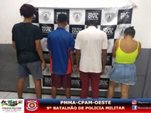 Quatro suspeitos presos