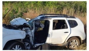 Veículos envolvidos no acidente da BR-222