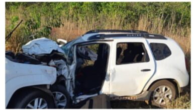 Veículos envolvidos no acidente da BR-222