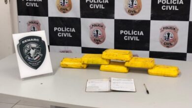 Foto divulgação PCMA. Droga apreendida