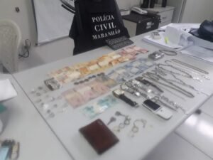 Material apreendido (PCMA)