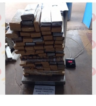 602 quilos de drogas incinerados em Imperatriz (Imagem de MA10)