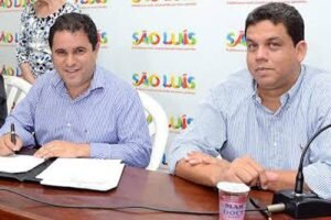 Prefeito Edivaldo Holanda Júnior e Lula Filho