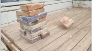 Parte da cocaína apreendida