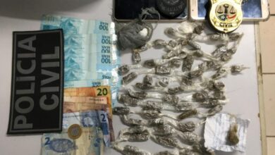 Operação Pedreira: Drogas apreendidas pela Polícia Civil