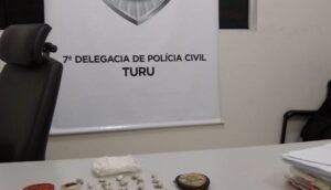 Apreensão de drogas realizado pela 7° Delegacia de Polícia do Turu