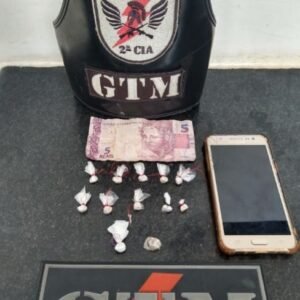 Apreensão realizada pelo GTM