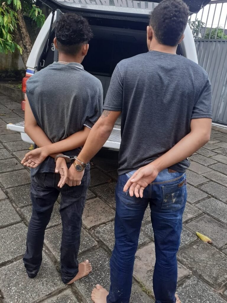Dupla foi presa atrás do Shopping Passeio