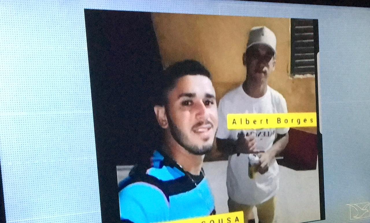 Os corpos foram identificados como sendo de Wesley e Rodrigo