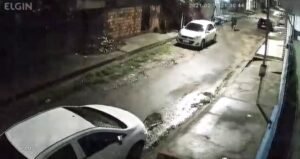 Criminosos chegaram na porta do sargento e atiraram contra ele