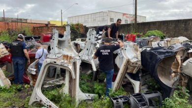 Dono de sucatão foi preso em flagrante