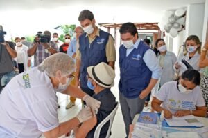 Retomada vacinação de idosos contra a Covid-19 em São Luís