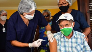 Retomada vacinação de idosos contra a Covid-19 em São Luís