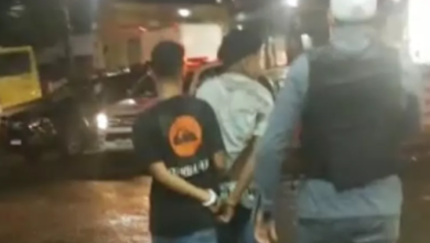 Assaltantes presos