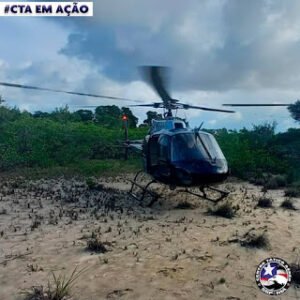 Ação policial contou com o apoio do CTA